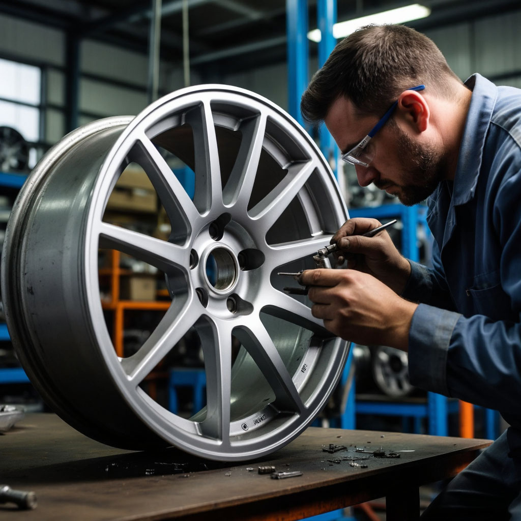 сварка литых дисков